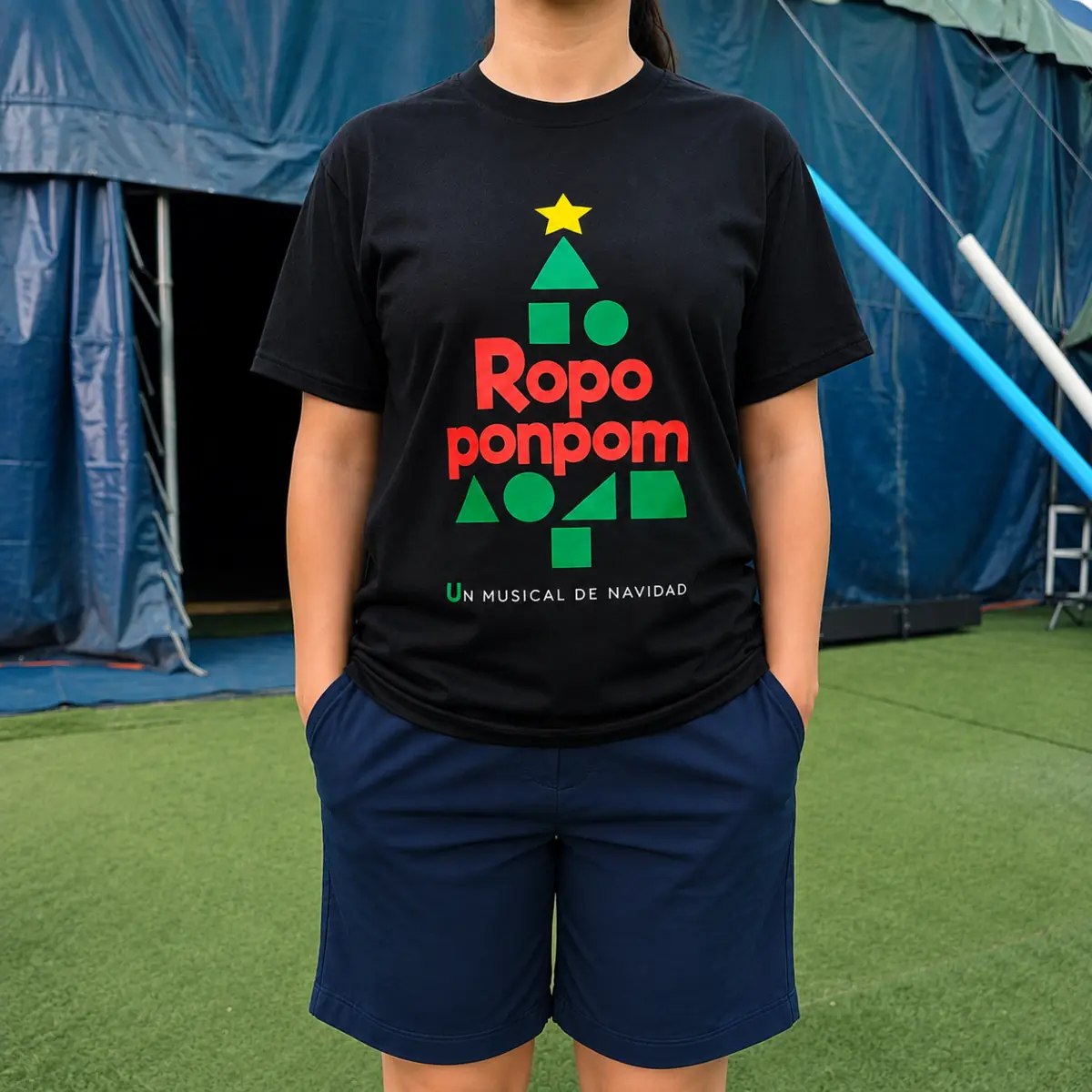 Indumentaria personalizada para el musical Ropo ponpom