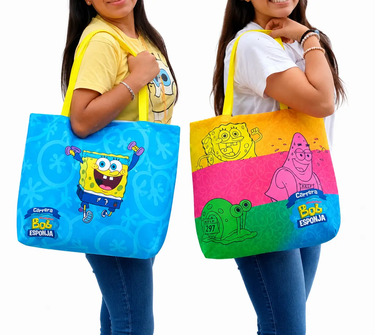 Bolsas promocionales de la Carrera Bob Esponja